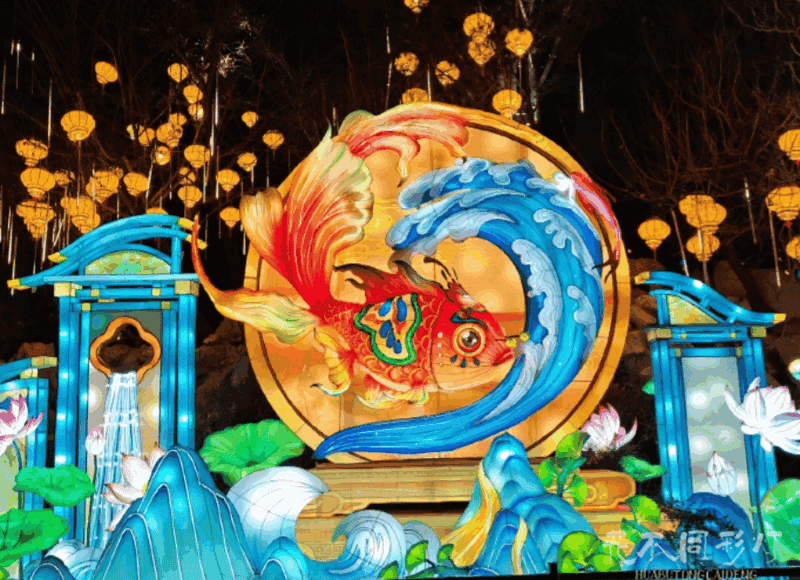 济南趵突泉迎春灯会