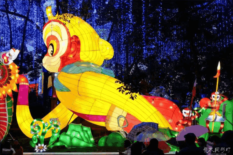 西游记灯展抖音小红书营销攻略