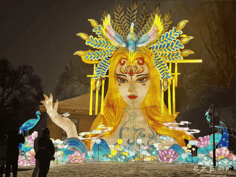 神话灯组面部表情与神韵塑造工艺诀窍