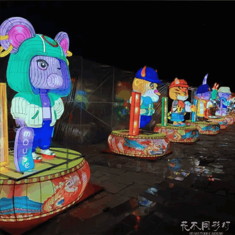 如何让"十二生肖"灯组摆脱俗套