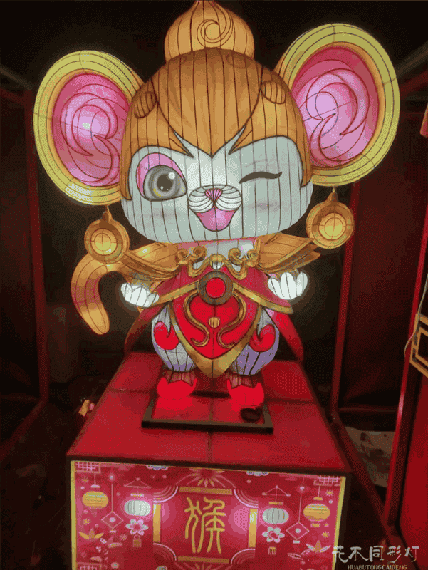 可爱型十二生肖花灯造型案例展示