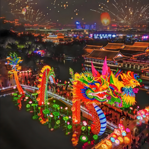 现代灯光艺术与传统花灯的融合趋势