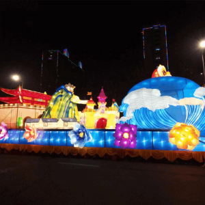 彩车的灯光和音响系统可以如何配置？