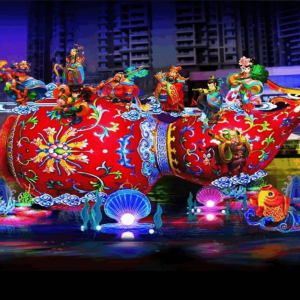 案例复盘：洛阳古城"八仙过海"灯展如何引爆夜间经济？