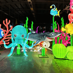 海洋生物彩灯设计全解析