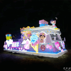 上海旅游节巡游花车设计案例
