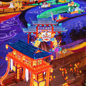 【爆款案例】千年商都灯光节