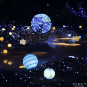 从概念图到实景：带你全程跟踪一个灯光节设计的落地