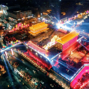 【国风主题灯光节案例】