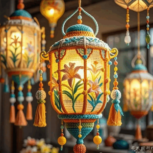 手工丝绸宫灯制作全过程