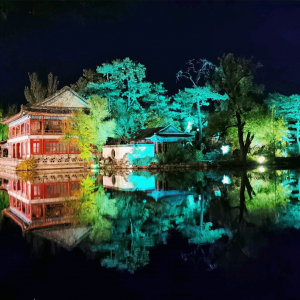 苏州拙政园夜游灯光提升案例