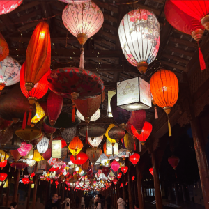 云梦泽文旅小镇灯笼整体解决方案